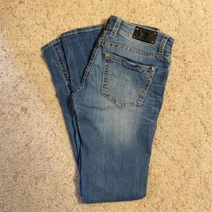 Buckle Black skinny jeans